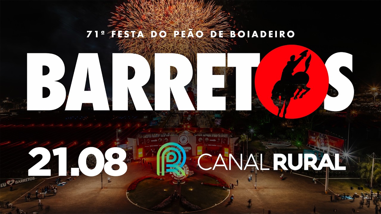 RODEIO DE BARRETOS 2026 AO VIVO | 71ª FESTA DO PEÃO DE BARRETOS | CANAL RURAL
