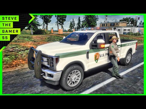 GTA 5 Mod Park Ranger Patrol| GTA 5 Lspdfr Mod| 4K