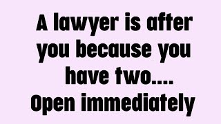 🌈Today god messag || A lawyer is after you because you have two.... || #god #godmessage