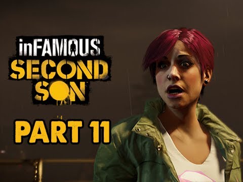 inFamous: Second Son Walkthrough Part 11 - Boss Conduit Fetch (PS4 1080p Commentary)