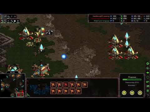 PerfectMan (P) vs Jaedong (Z) en Aztec 1.1 - StarCraft BroodWar REMASTERED
