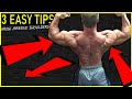 3 Tips for Massive Shoulders