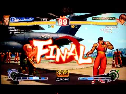 SSF4 AE 2012:  giraux (Guile) vs Mauzbeezie (Guy)