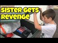 Kid Temper Tantrum Get NEW PS4 Thrown Away By Sister Daddy Gets Glasses