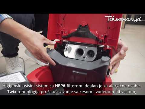Dulkių siurblys Bosch BWD 421 PET video