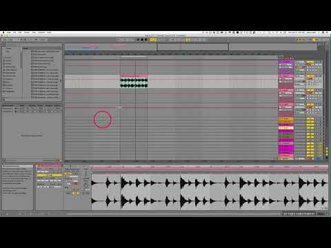 Ableton 11   Transient decay trick for drumloops