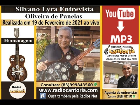 Silvano Lyra entrevista Oliveira de Panelas