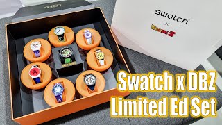 UNBOXING the ULTIMATE Swatch x Dragon Ball Z Set! I Bought the Rare 1/997 Full Pack