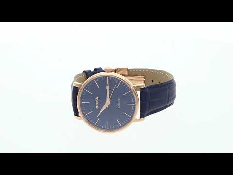 Doxa D-Light Gent Automatic Rose Gold PVD 171.90.201.03 Zegarek / Watch 360