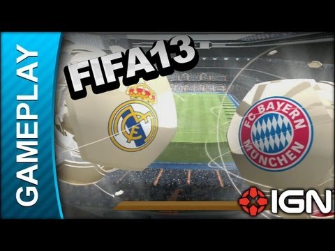 FIFA Soccer 13 - Head to Head: Real Madrid Vs. Bayern Munich - Gameplay