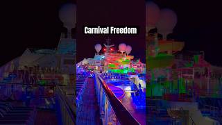 Carnival freedom 😍 #cruisereview #cruise #cruiseship #travel #shorts #shortsfeed