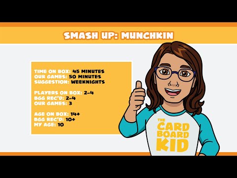 The Cardboard Kid - 223: Smash Up: Munchkin