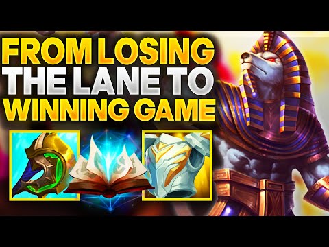 From Losing Lane To Winning Game How To Comeback as Nasus vs Riven | Carnarius | League of Legends