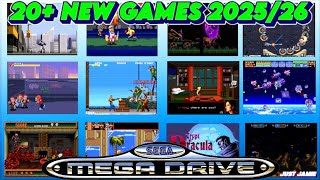 20+ New Mega Drive Games in Development 2025/2026 Part 2/2 (Time Stamps) #megadrive #segagenesis 