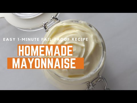 Foolproof Homemade Mayonnaise Recipe: Simple And Foolproof!