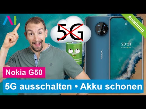 Nokia G50 - 5G ausschalten • 📱 • ❺G • ⏹ • Anleitung | Tutorial