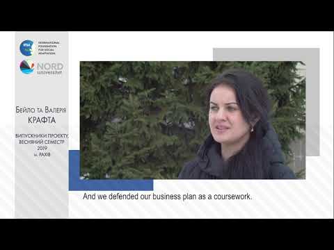 Video feedback of Valeriia Krafta and Beilo Krafta, graduates of the Ukraine-Norway project
