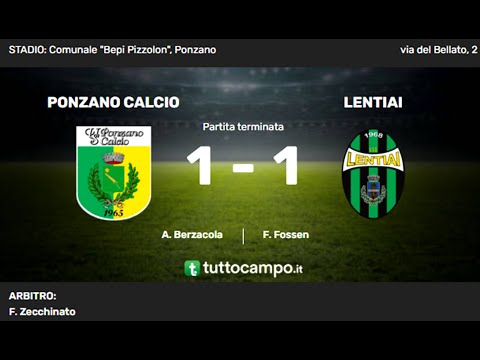 PONZANO CALCIO vs LENTIAI: 1-1