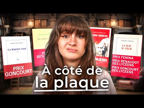 J'AI LU tous les PRIX LITTÉRAIRES de cette année pour que vous n'ayez pas à le faire (édition 2025)