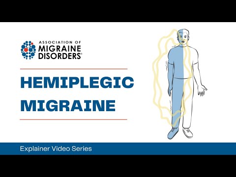 What is Hemiplegic Migraine? - Chapter 1: Migraine Types -  Explainer Video Series