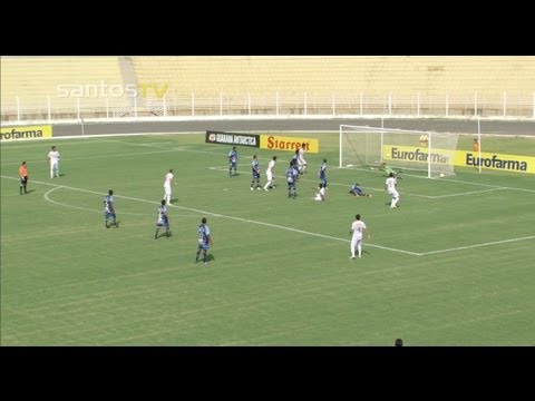 Copa SP 2013: Confira o gol de Santos 1 x 0 São Mateus (ES)