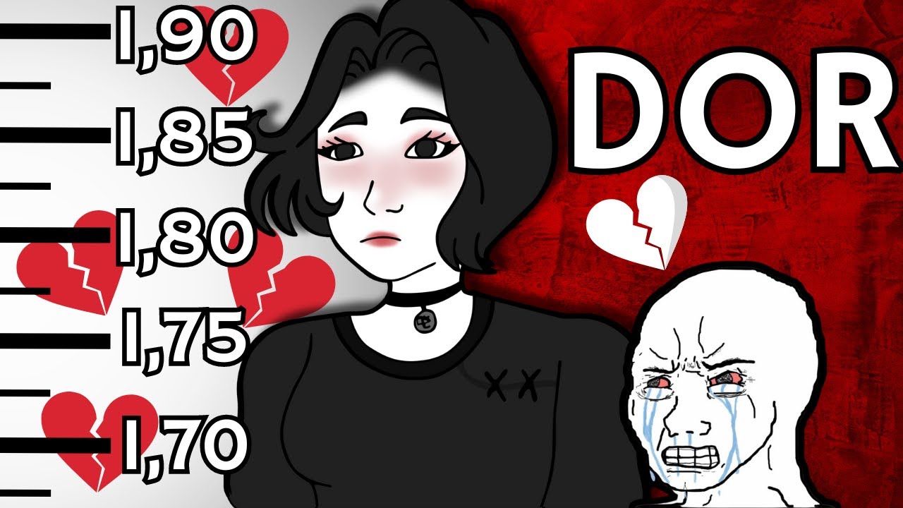 Você nunca vai ficar com uma mulher se você tiver menos de 1,80