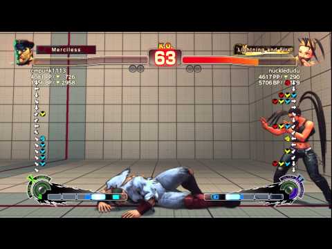 cmpunk1113 [M. Bison] vs. nuckledudu [Ibuki] | SSF4 AE