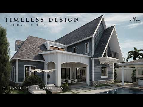 Home Design 16x18 Meters