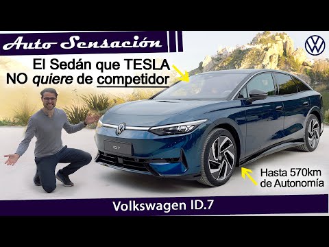 Prueba Volkswagen ID 7 2024 . El Sedán eléctrico que TESLA prefería que no existiese.