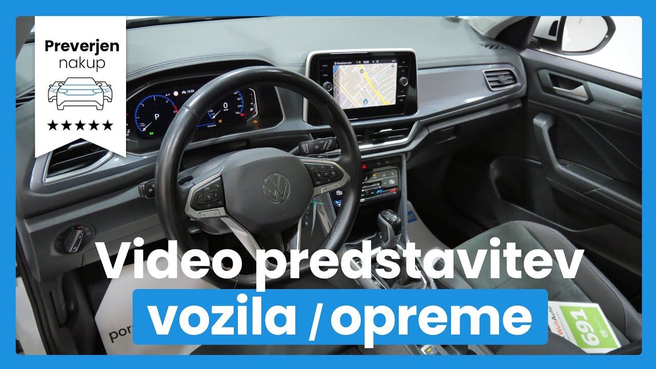 Volkswagen T-Roc 2.0 TDI Style DSG - DIG.ŠTEVCI - MASAŽA - KAMERA