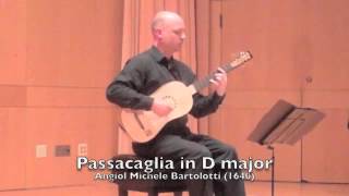 Karl Wohlwend Plays Baroque Guitar: Pellegrini, Foscarini, Bartolotti
