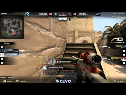 Team Liquid vs Team Coast Game 2 (CEVO-P CS:GO Season 8) - Misled & LATORR