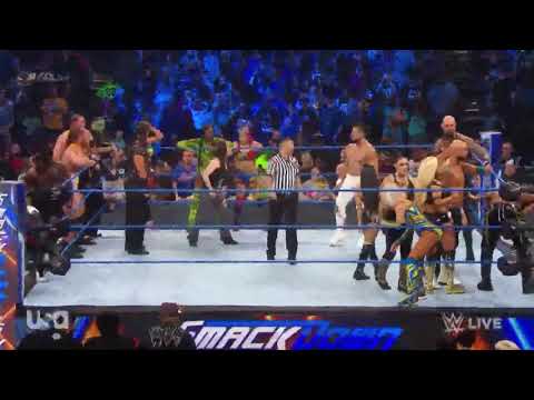 Eighteen Person Mixed Tag Team Match - SmackDown Live 2nd April 2019