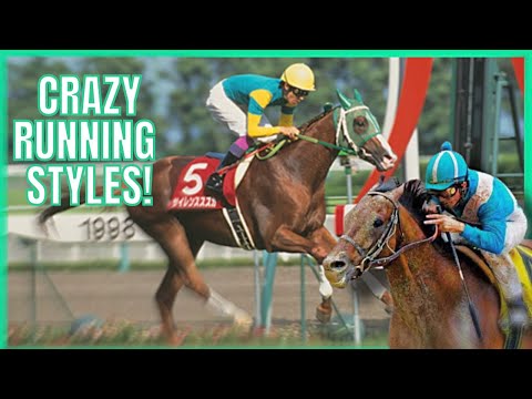 Racehorses With Crazy Running Styles (Silky Sullivan, Silence Suzuka, Calidoscopio)