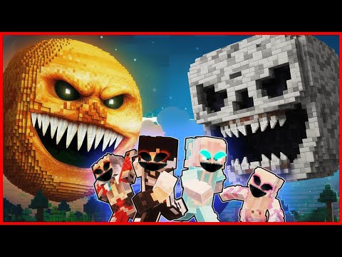 100 YOUTUBER DI ADOPSI JADI BULAN DAJJAL SCARY MOON EPISODE 3 ! 100 PLAYER TERINFEKSI JADI MUTANT !