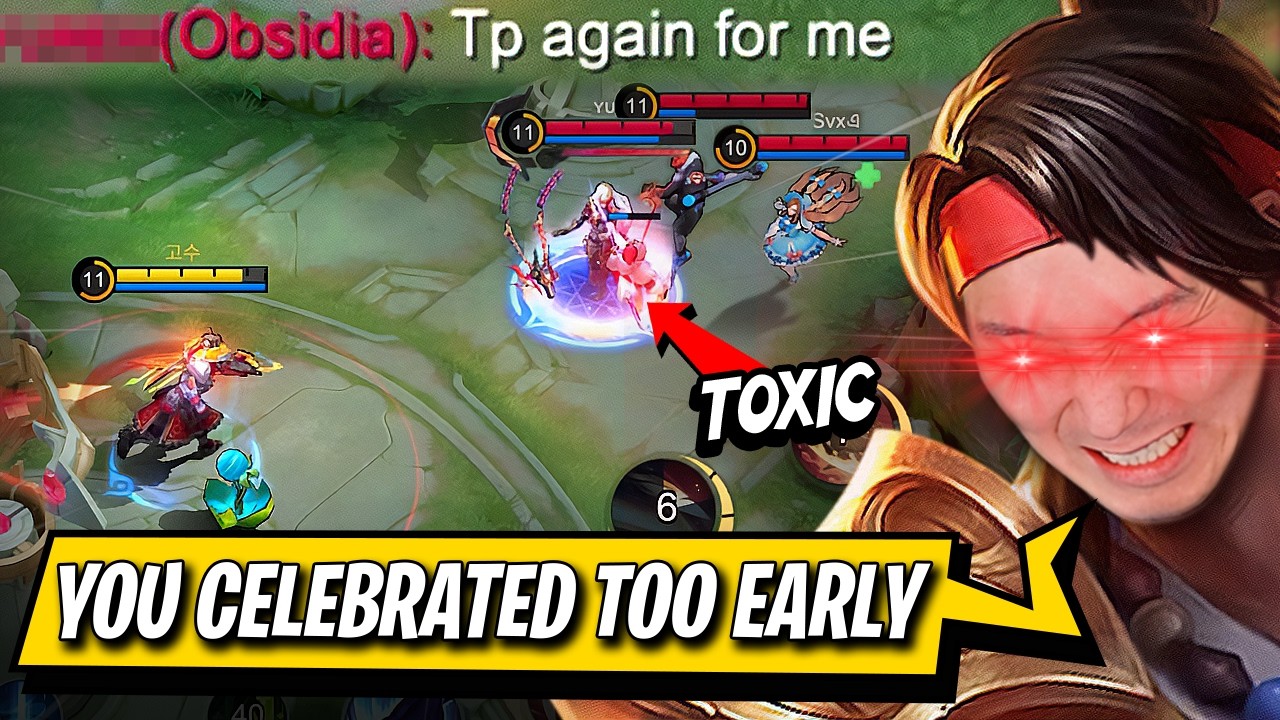 How a Former MLBB Pro Handles Trash Talk (YSS Gameplay)
