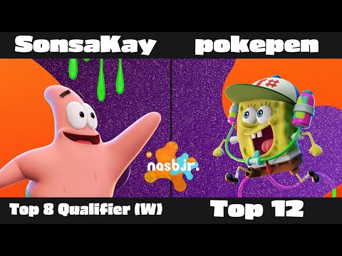 NASB Jr 13 Top 12 - SonsaKay (Patrick Star) VS pokepen (SpongeBob SquarePants)