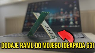 Dodaje pamięć RAM do mojego Lenovo Ideapada G3! 😎