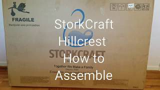 How to Assemble StorkCraft Crib Hillcrest Convertible Review