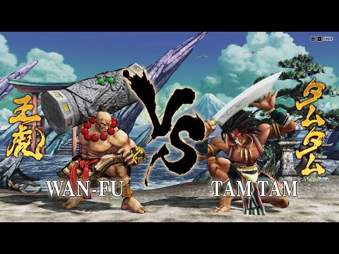 Wan-fu vs Tamtam - Samurai Shodown