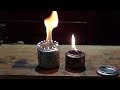 How to make an Arizona Tea can stove from start to ...