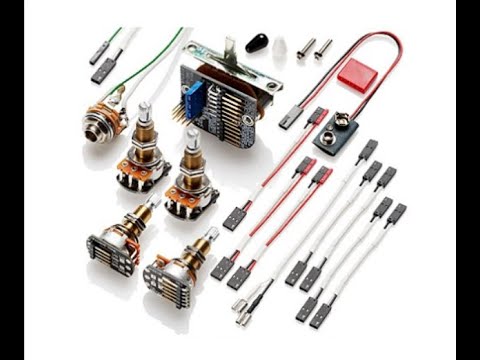 EMG 1 or 2 Pickups Wiring Kit iMuso