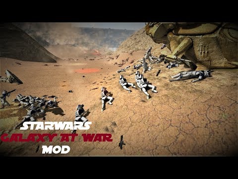 Star Wars Galaxy At War Mod | 501st Assaults Droid factory |