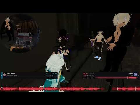 Backup Dancers dance to Tetris [VRChat DJ]