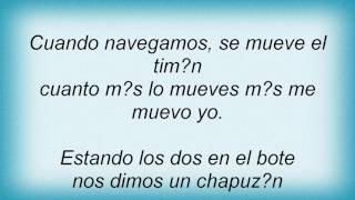 Alejandro Sanz - Cuando Navegamos Lyrics