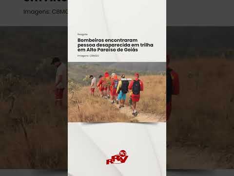 Bombeiros fazem resgate em Alto Paraíso de Goiás