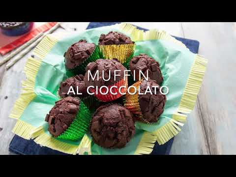 MUFFIN AL CIOCCOLATO (RICETTA VELOCE PER MUFFIN SOFFICISSIMI) -Chiarapassion
