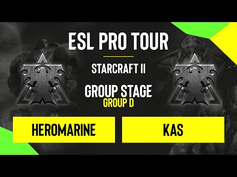 SC2 - HeroMarine vs. Kas - DreamHack SC2 Masters: Fall - Group D - EU