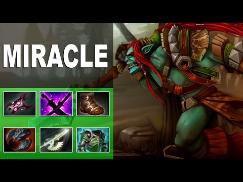 DOTA 2 Miracle - Huskar 8000 MMR Ranked Match