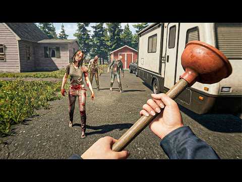 I found the MOST Realistic Open World Zombie Game... | VEIN (Part 1)